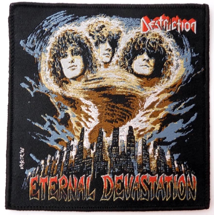 Destruction - 'Eternal Devastation' Woven Patch