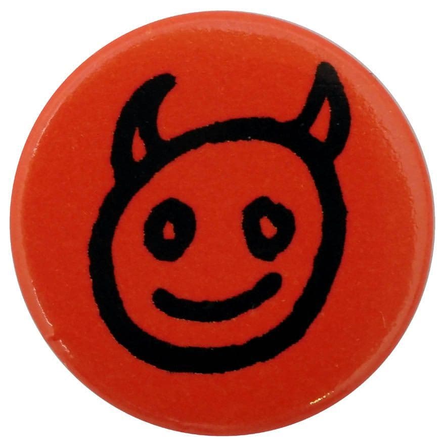 Devil - 'Red' Button Badge