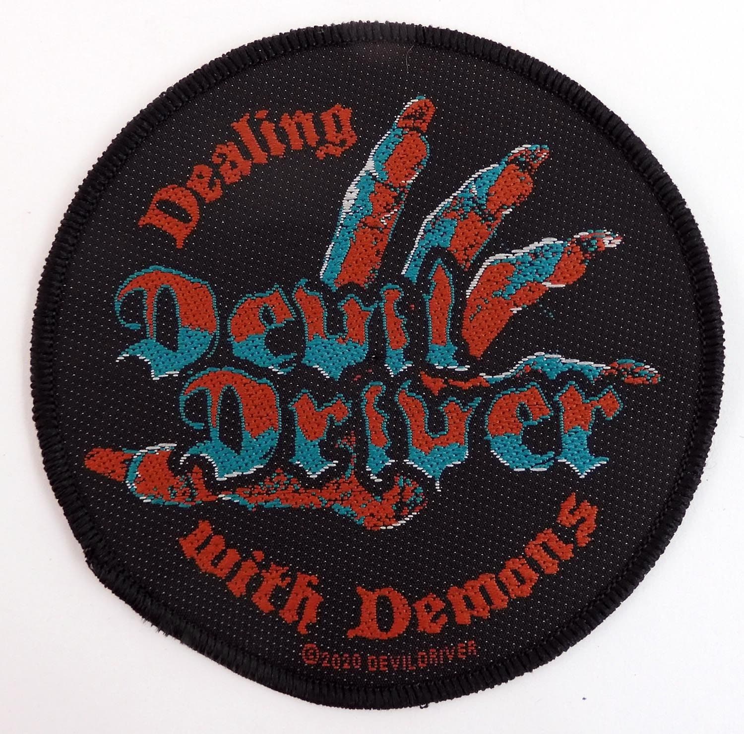 DevilDriver - 'Dealing With Demons' Woven Patch