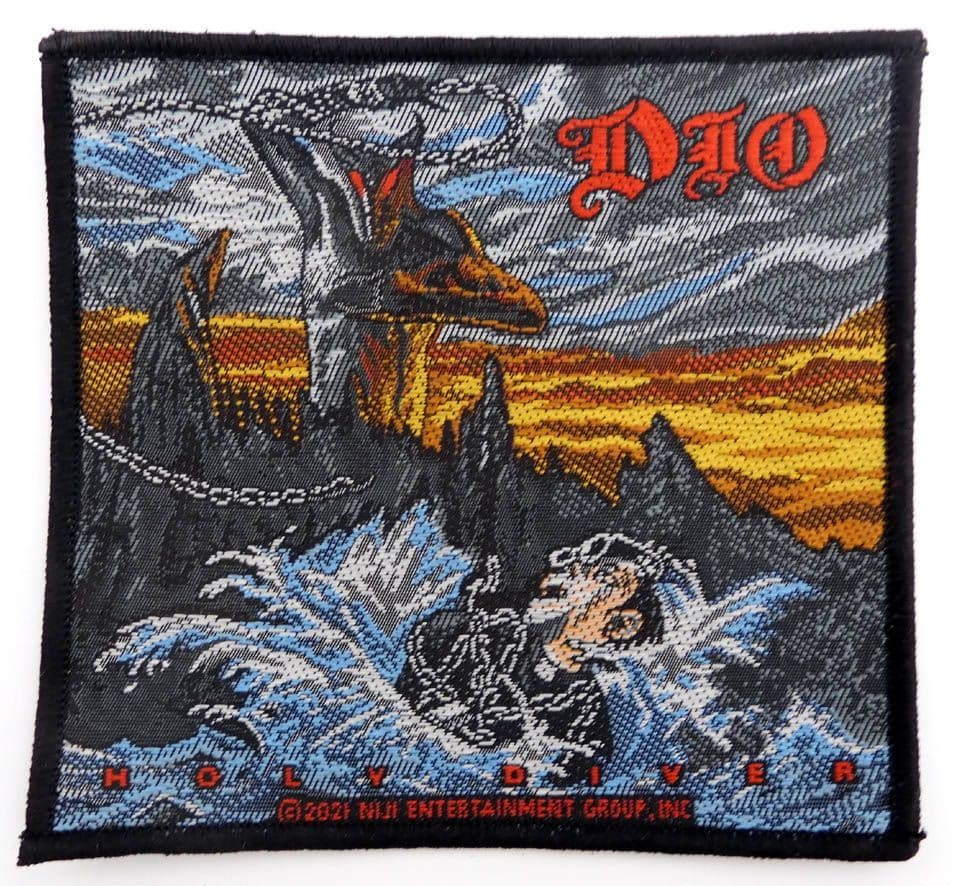 Dio - 'Holy Diver' Woven Patch