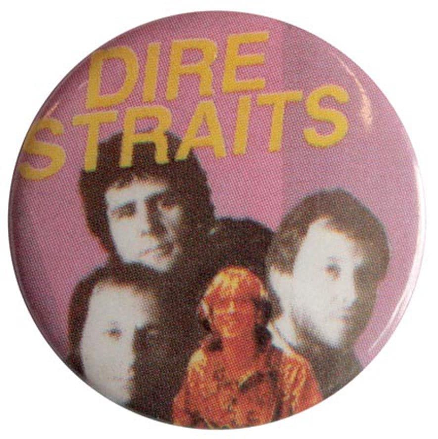 Dire Straits - 'Group' Button Badge