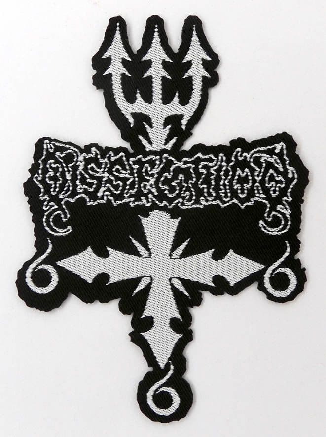 Dissection - 'Logo Cut Out' Woven Patch