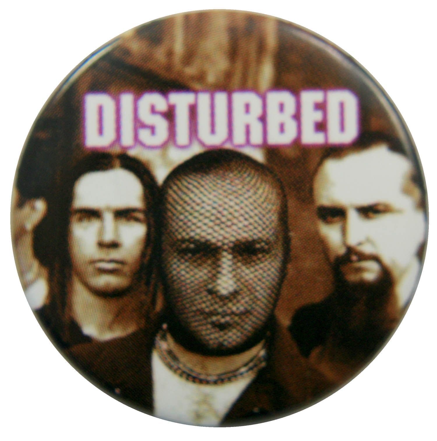 Disturbed - 'Group' Button Badge