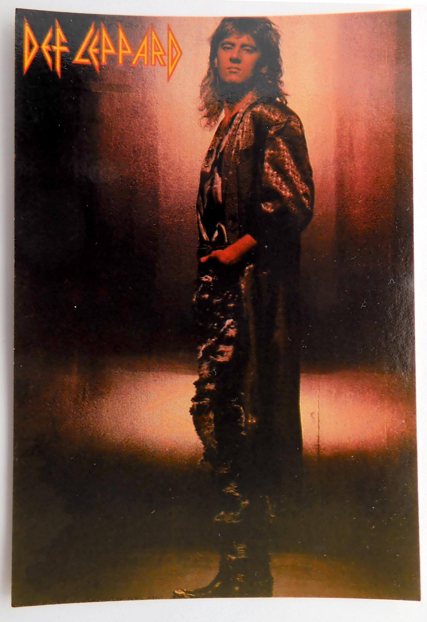 Def Leppard - 'Joe Elliott' Postcard