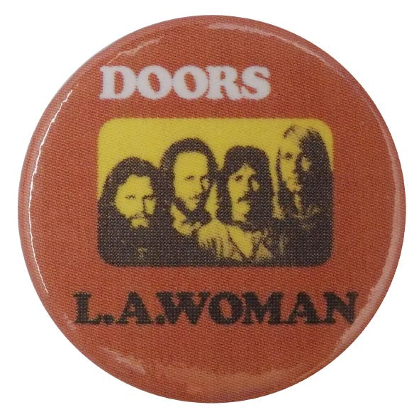 The Doors - 'L.A. Woman' Button Badge