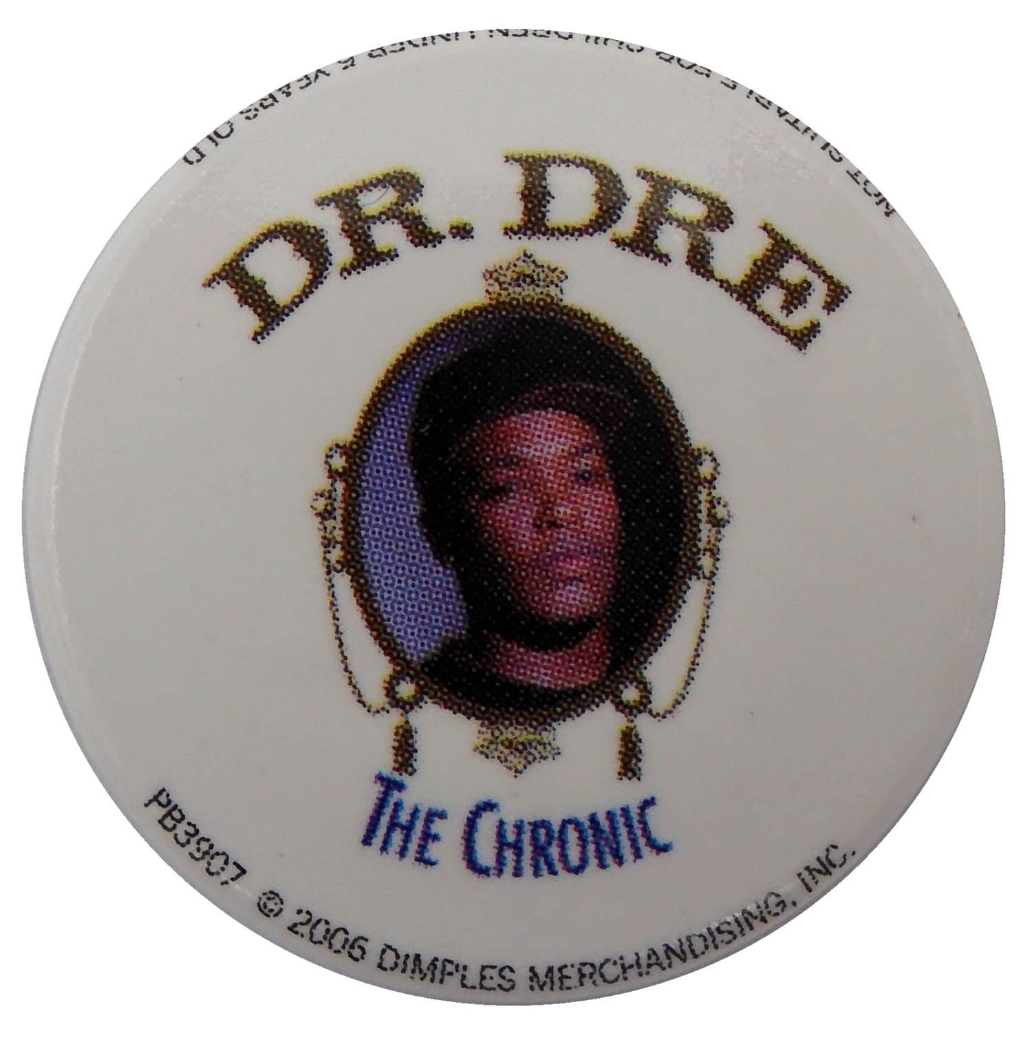 Dr Dre - 'The Chronic' Button Badge