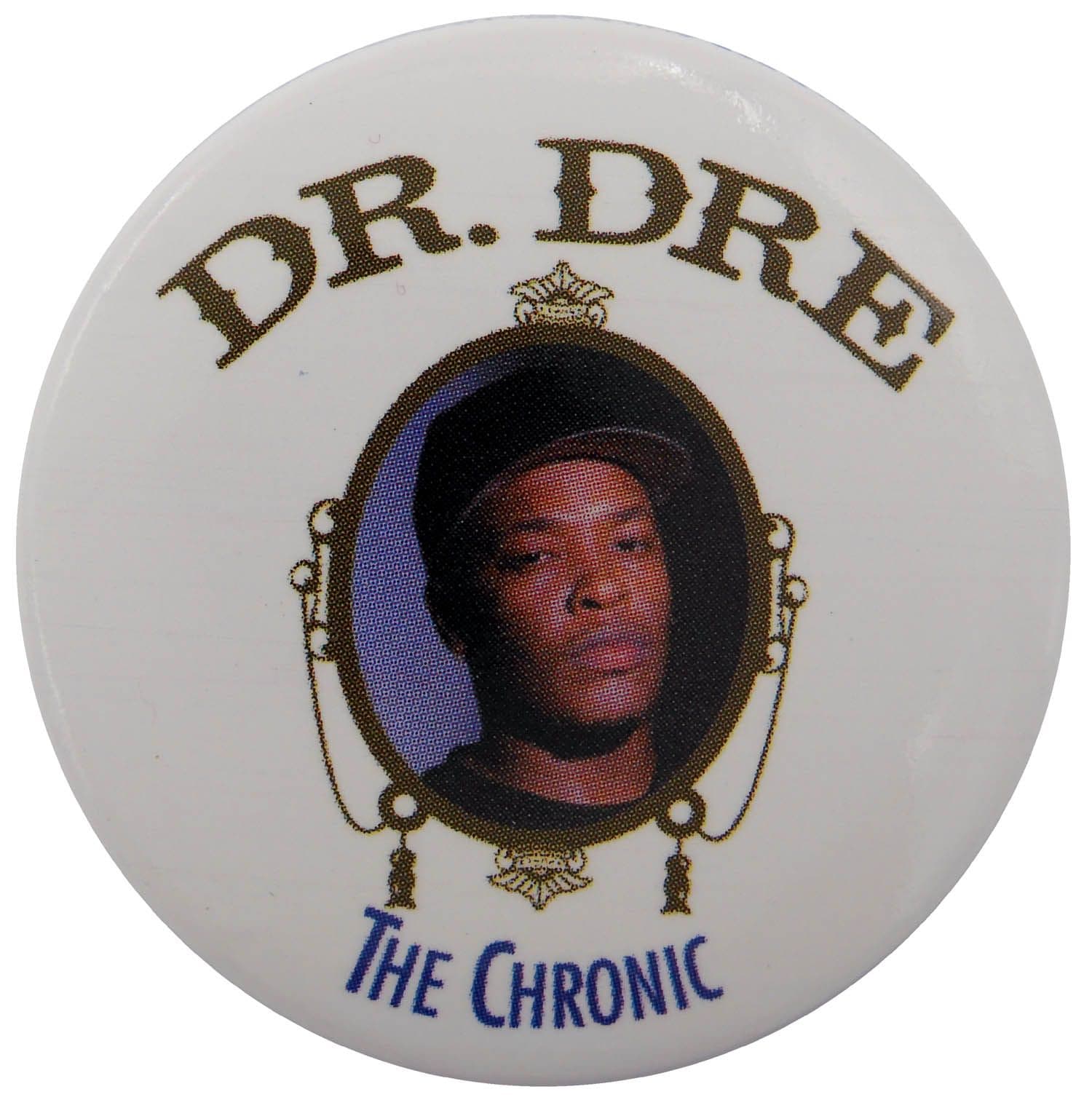 Dr Dre - 'The Chronic' Large Button Badge