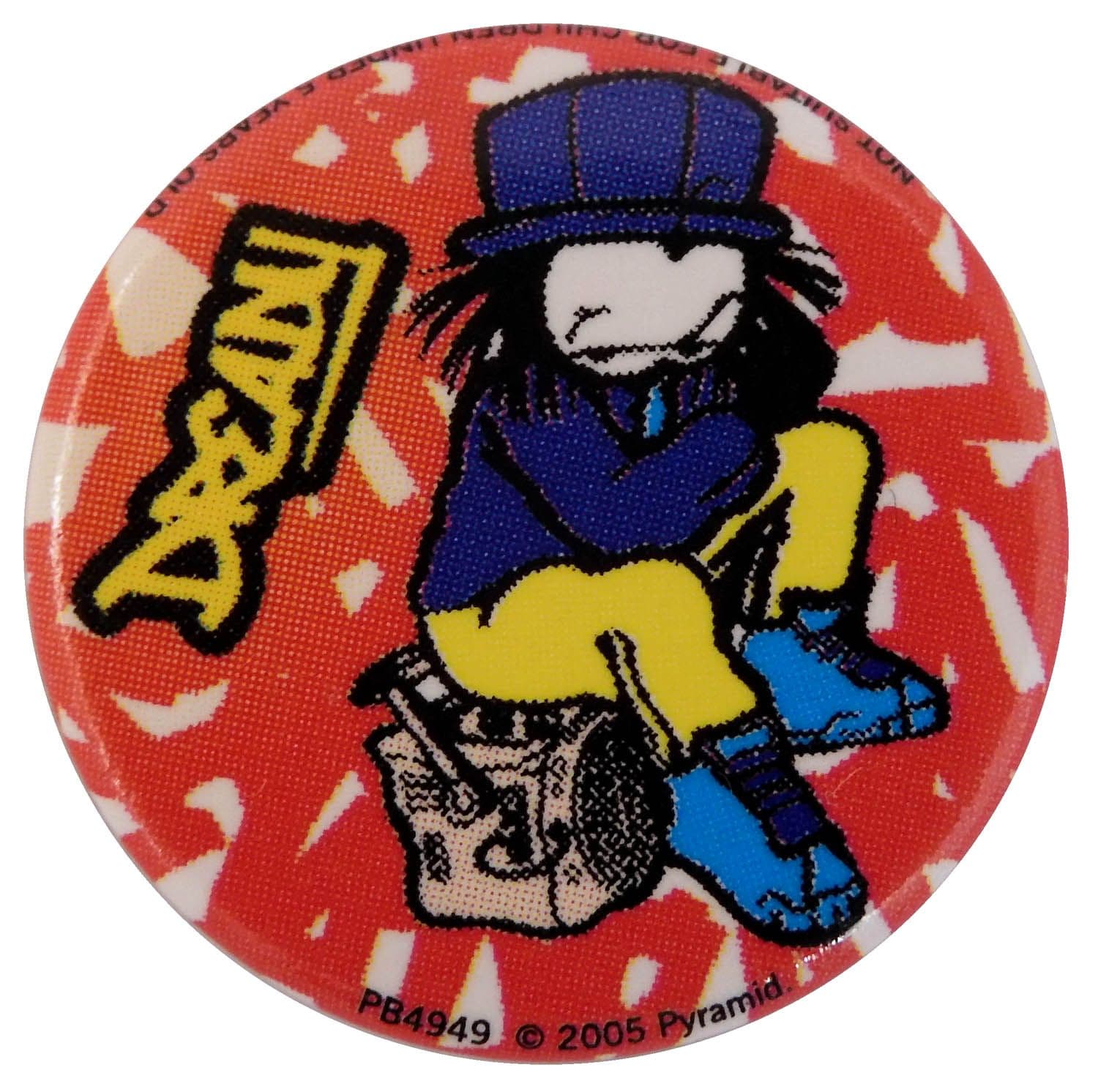 Dready - 'Red' Button Badge