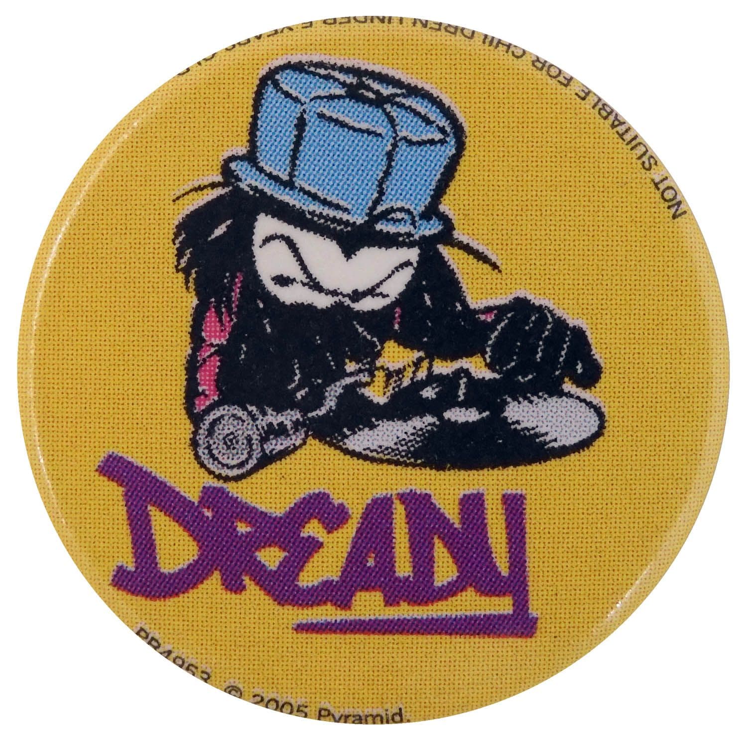 Dready - 'Yellow' Button Badge
