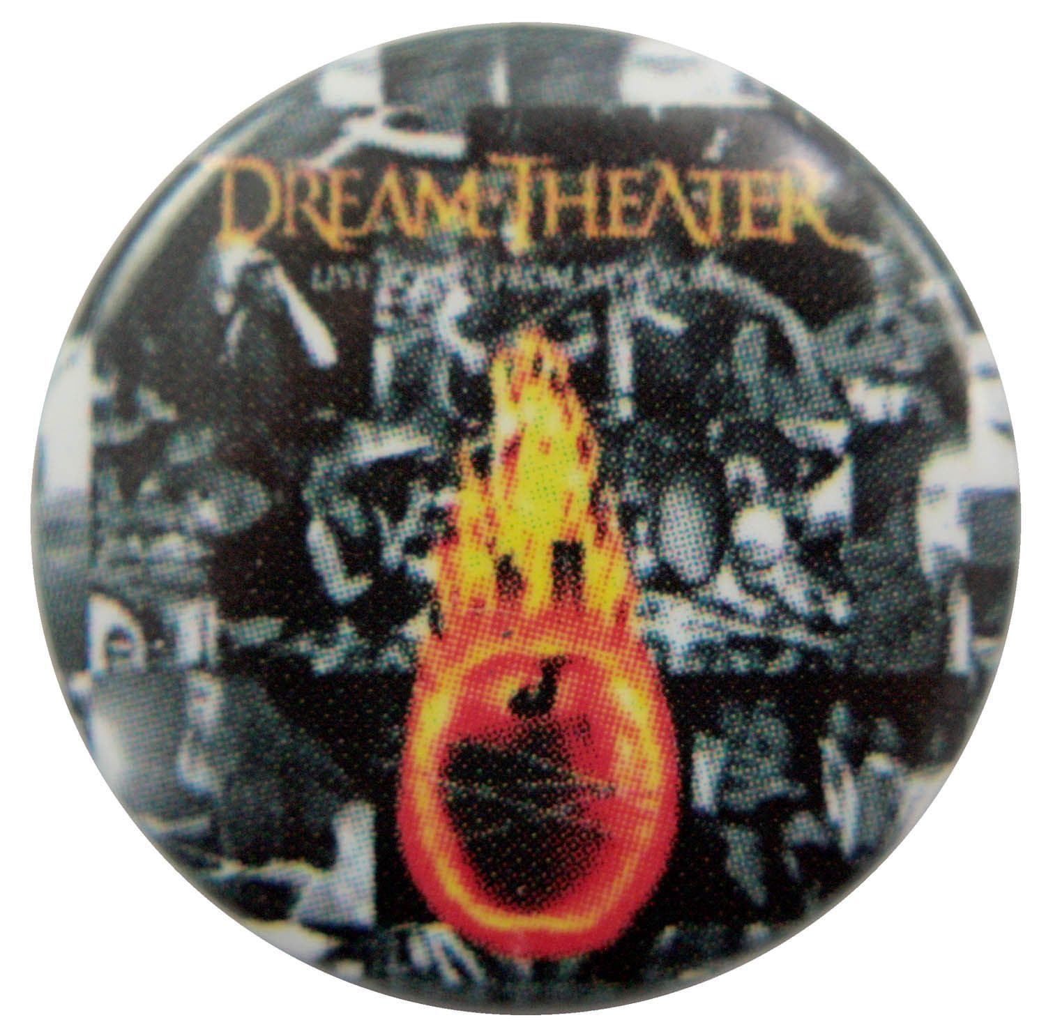 Dream Theater - 'Lives Scenes from New York' Button Badge