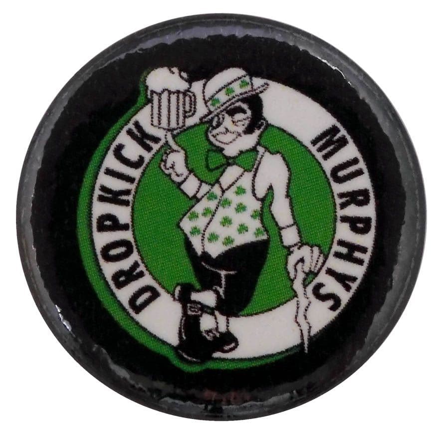 Dropkick Murphy's - 'Leprachaun Logo' Button Badge