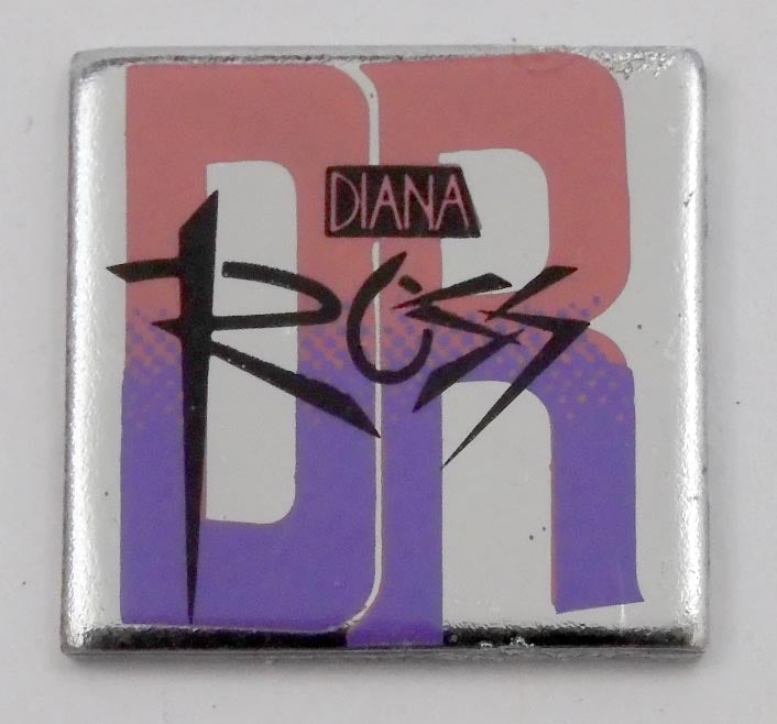 Diana Ross - 'DR Logo' Enamelled Metal Lapel Badge