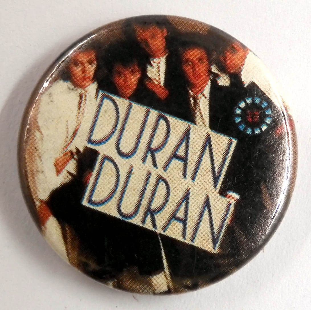 Duran Duran - 'Group Name' 32mm Badge