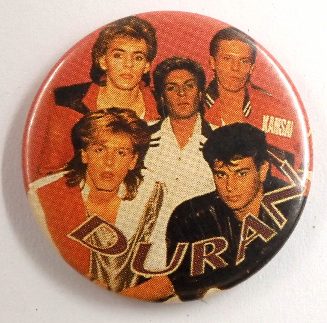 Duran Duran - 'Group Red' 32mm Badge