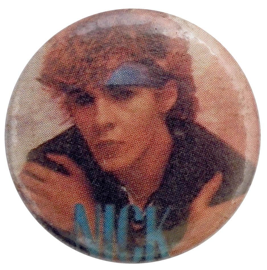Duran Duran - 'Nick Blue Headband' Button Badge
