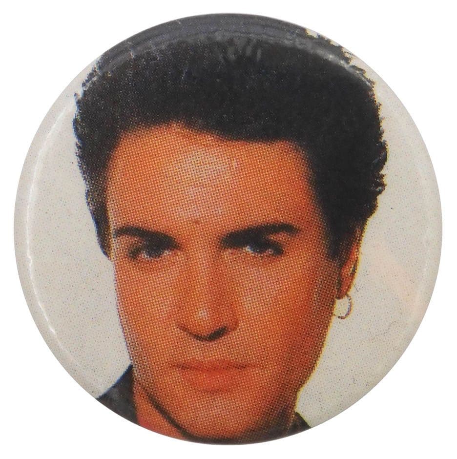 Duran Duran - 'Simon Head White' Button Badge