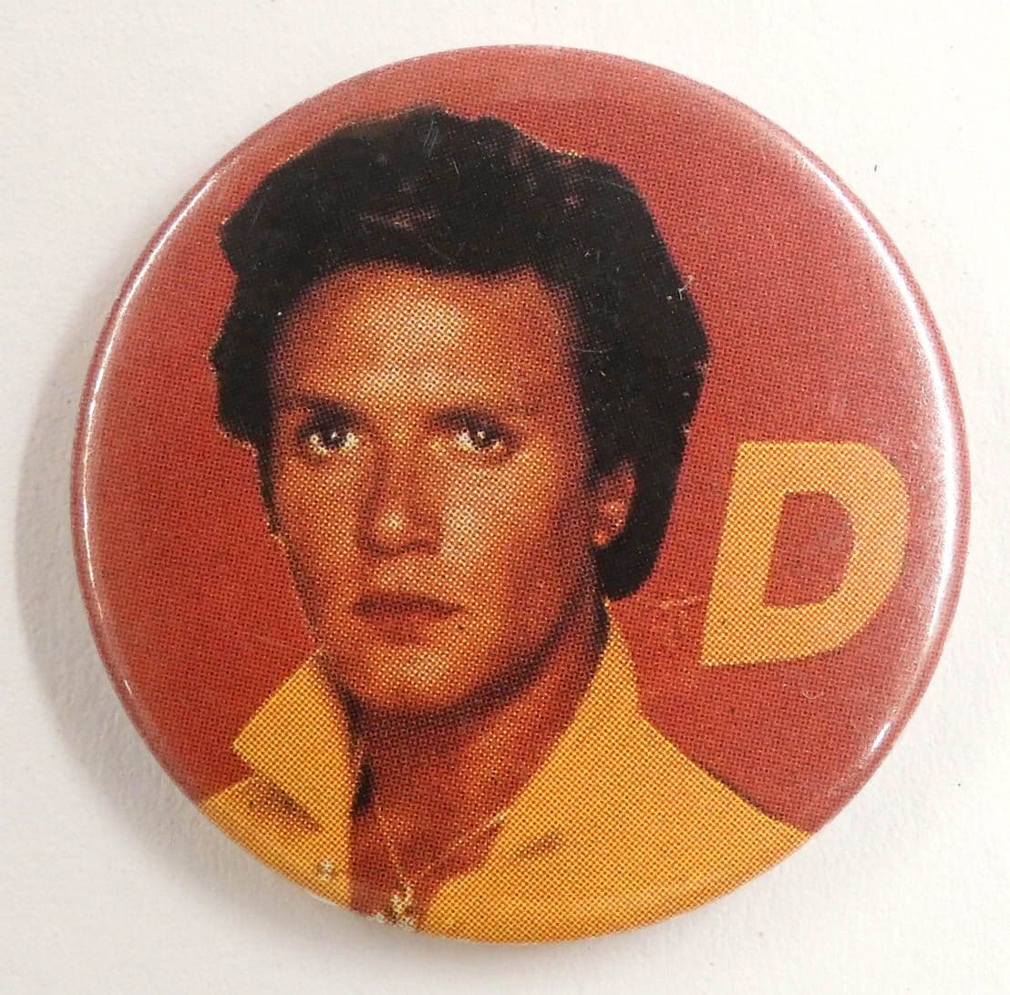 Duran Duran - 'Simon Red D' 32mm Badge