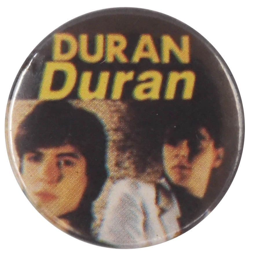 Duran Duran - 'Young Simon and Roger' Button Badge