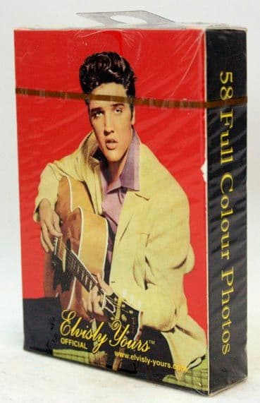 Elvis Presley - 'King of Hearts' Playing Cards