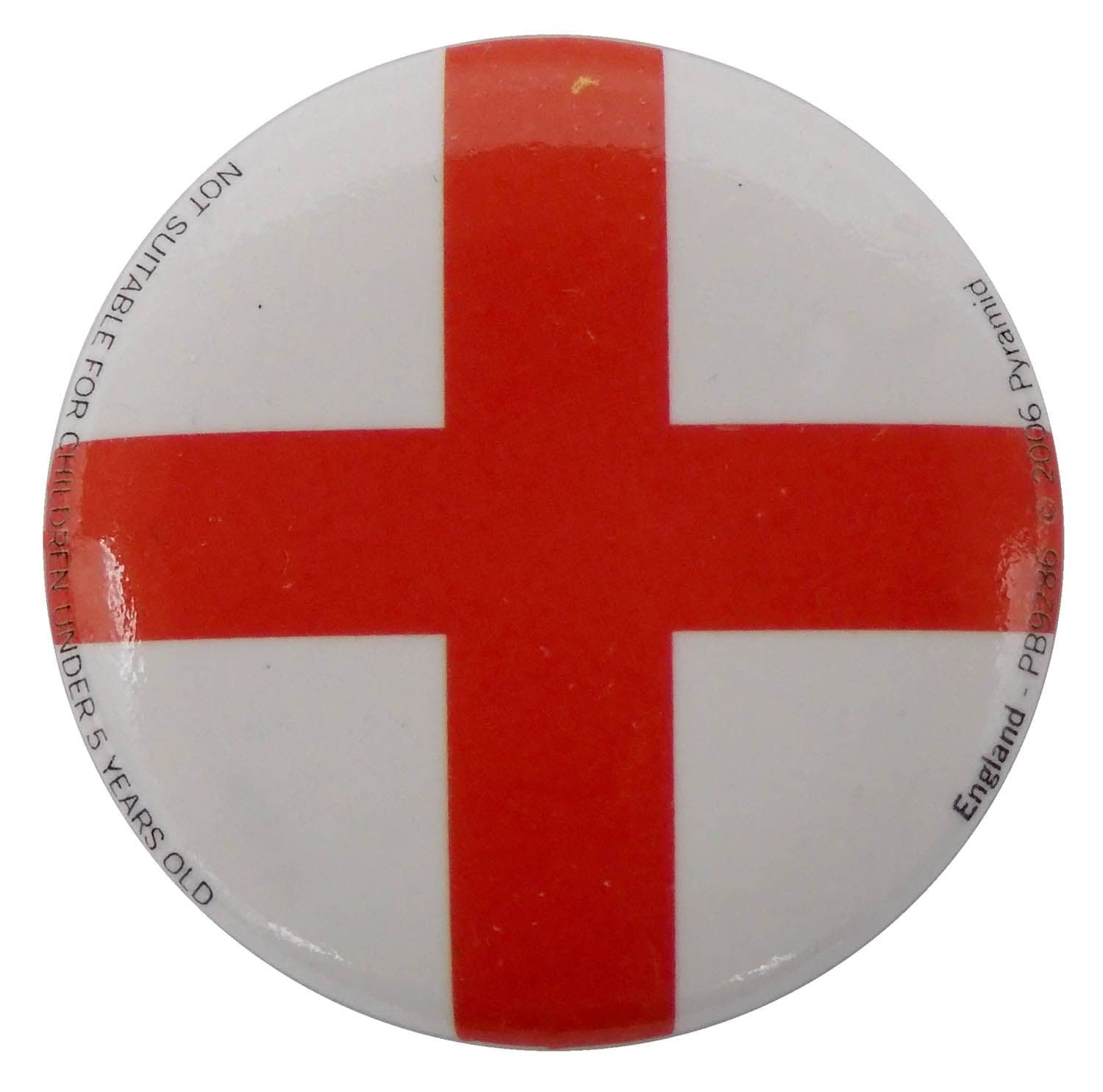 England Flag - Button Badge