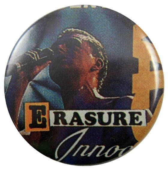 Erasure - 'Andy Innocents' Button Badge