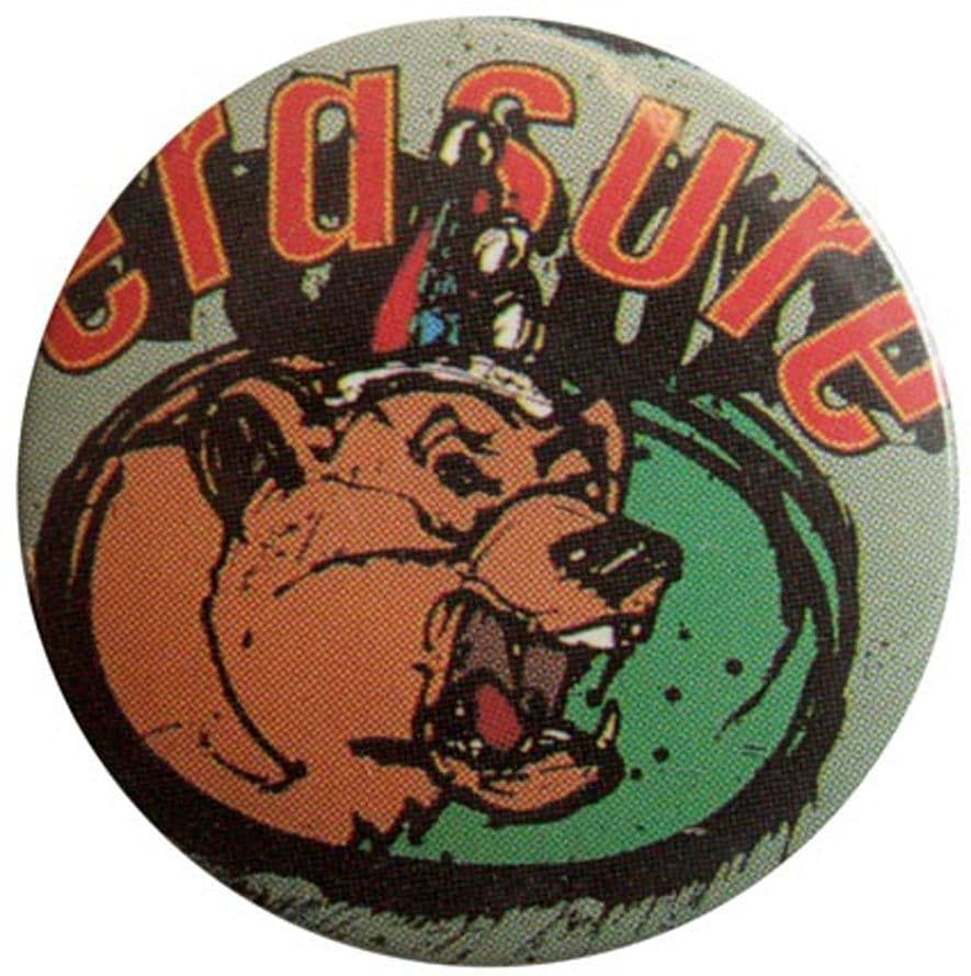 Erasure - 'Circus Bear' Button Badge