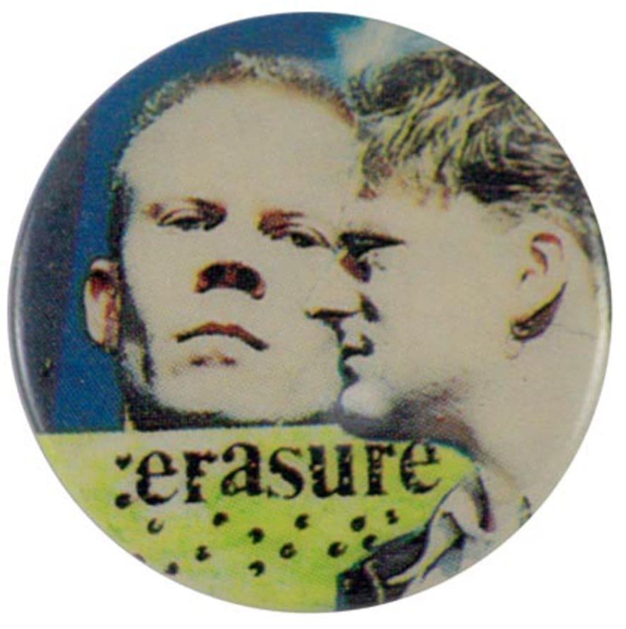 Erasure - 'Group Glare' Button Badge