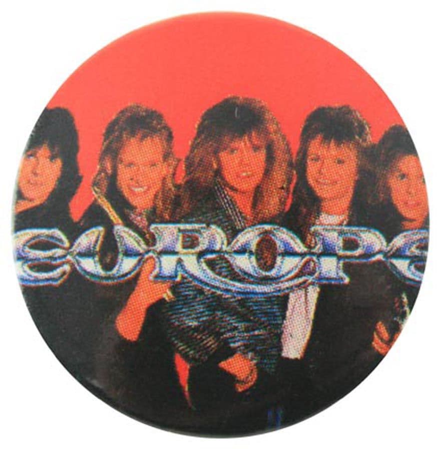 Europe - 'Group Red' Button Badge