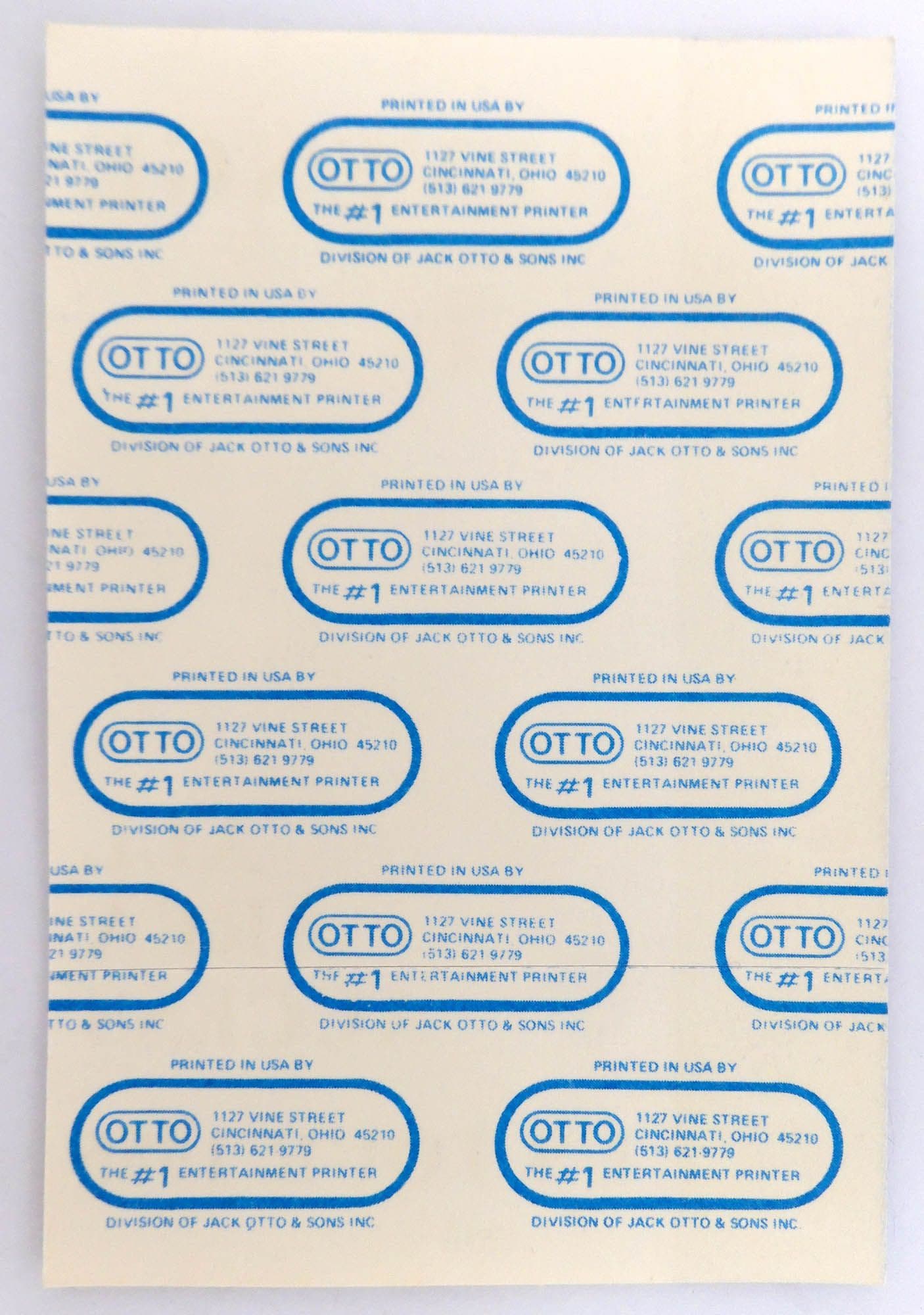 Eurythmics - 'Revenge US Tour 1986 All Area Access Blue' Vintage Backstage Pass