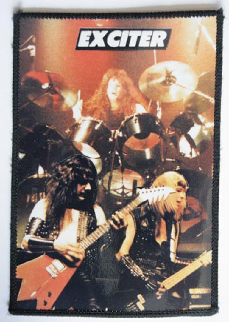 Exciter - 'On Stage' Composite Photo Patch