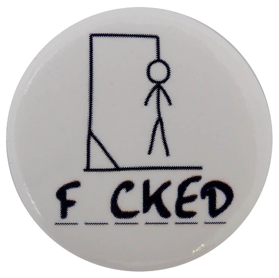 F_CKED - Button Badge