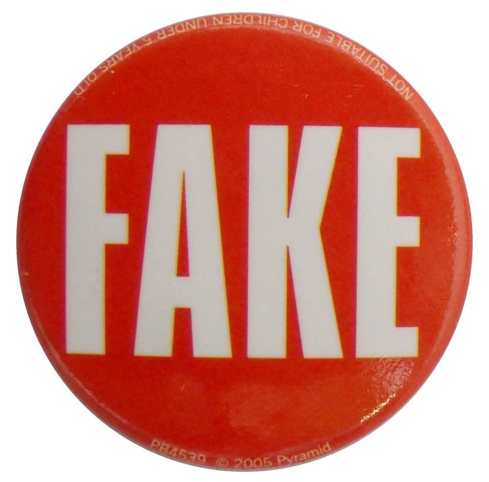 Fake - Button Badge