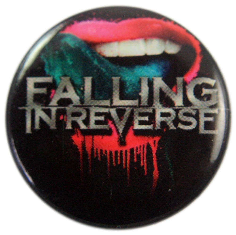Falling in Reverse - 'Tongue Logo' Button Badge
