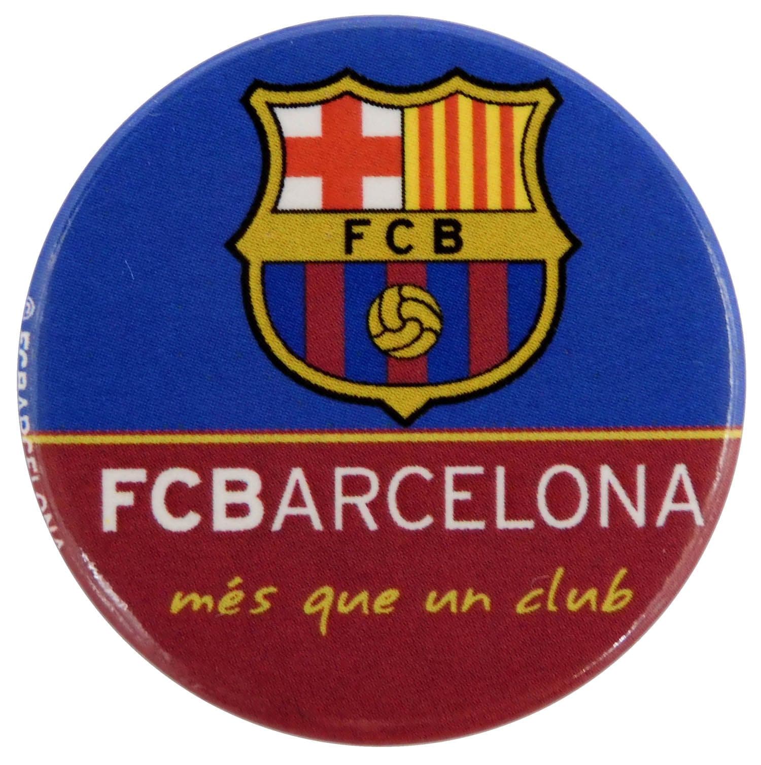 FC Barcelona - 'Logo / Més que un Club' 32mm Button Badge