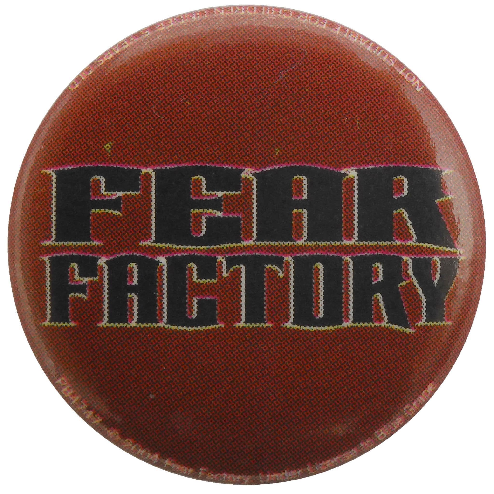Fear Factory - 'Name' Button Badge