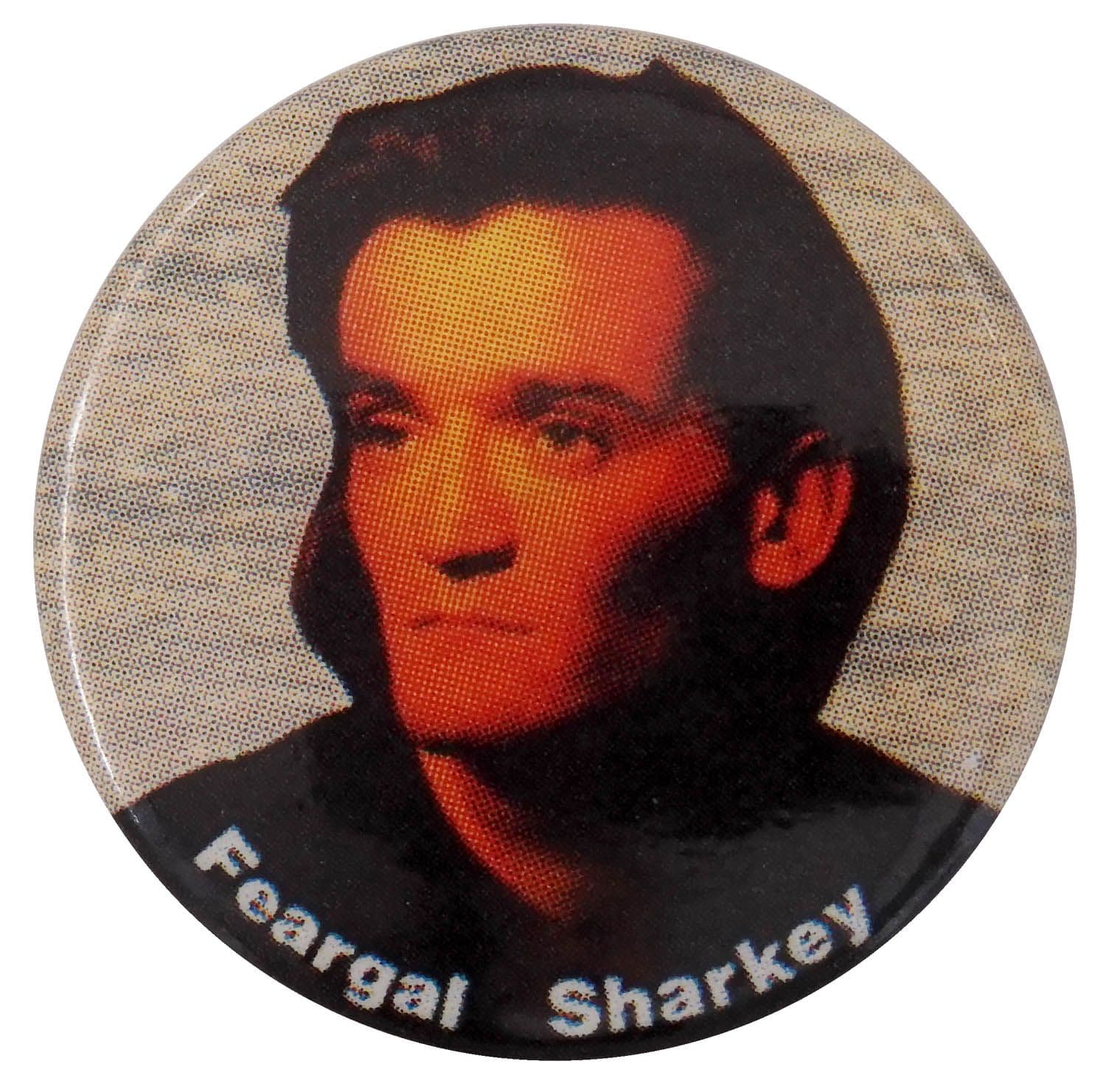 Feargal Sharkey - 'Feargal Dark' Button Badge
