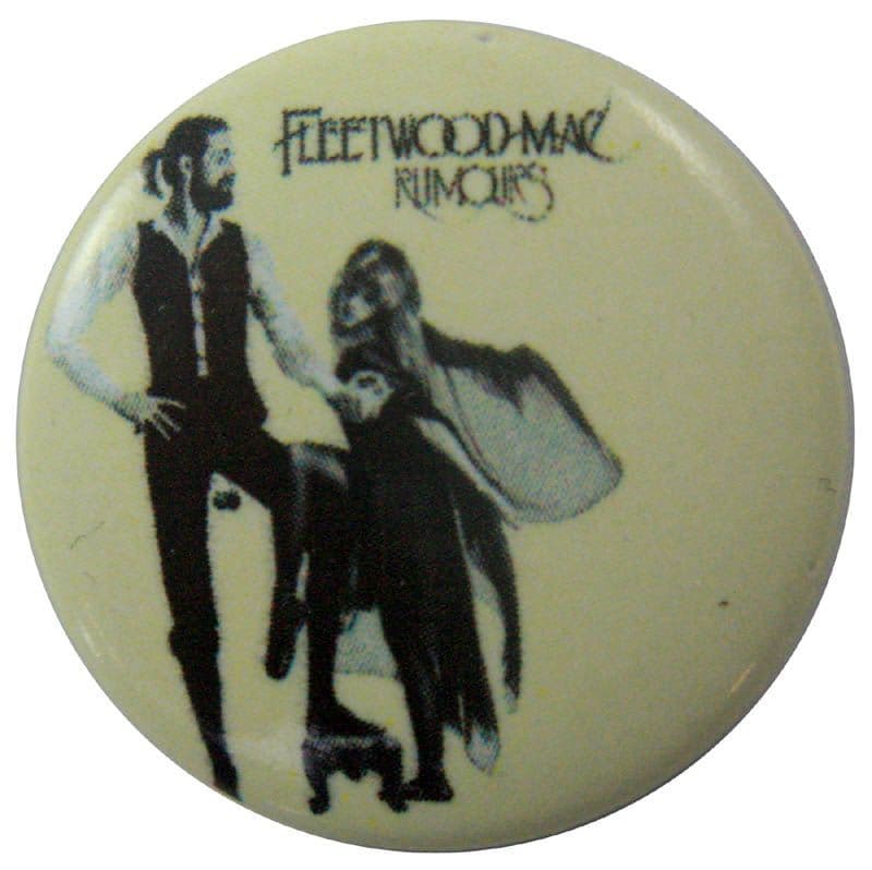 Fleetwood Mac - 'Rumours' Button Badge