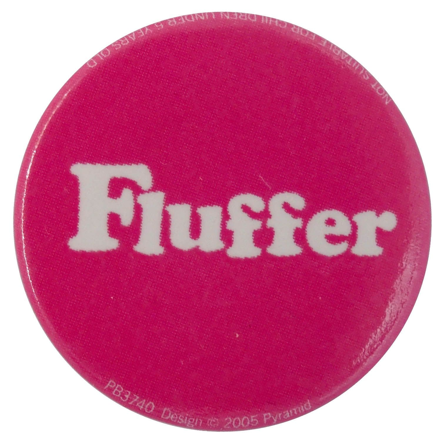 Fluffer - Button Badge