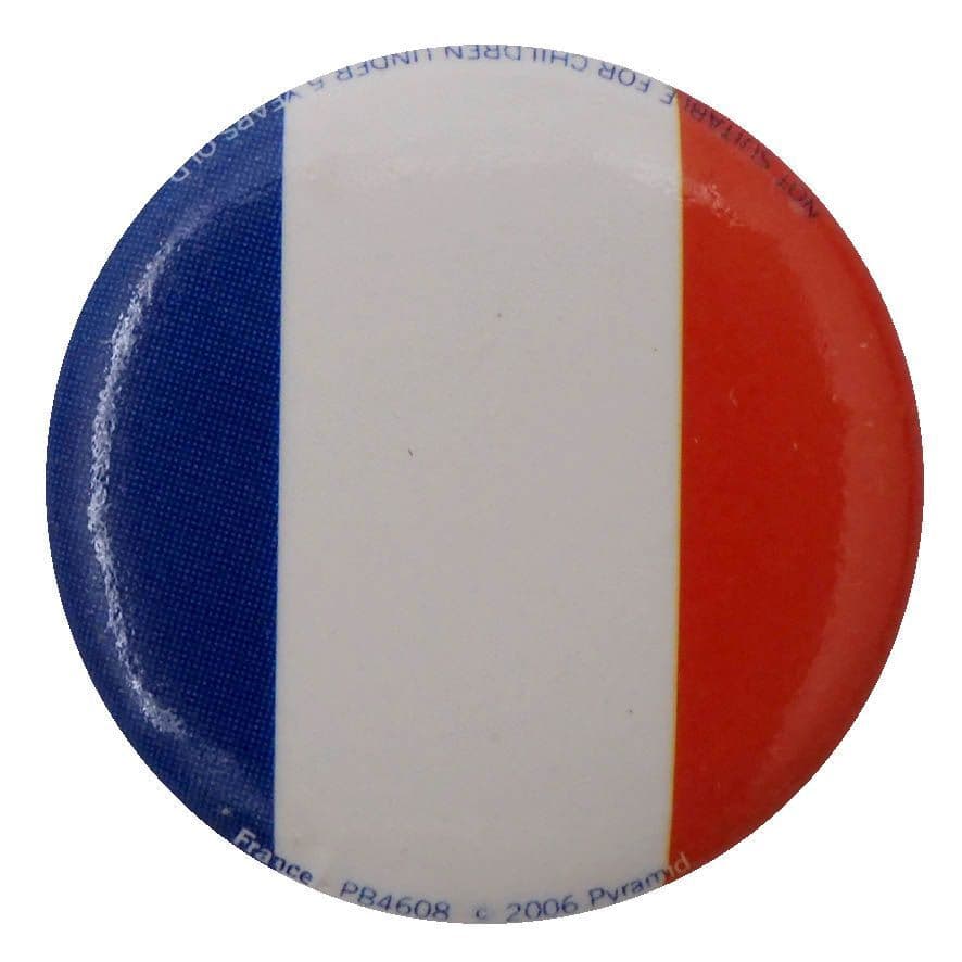 France Flag - Button Badge