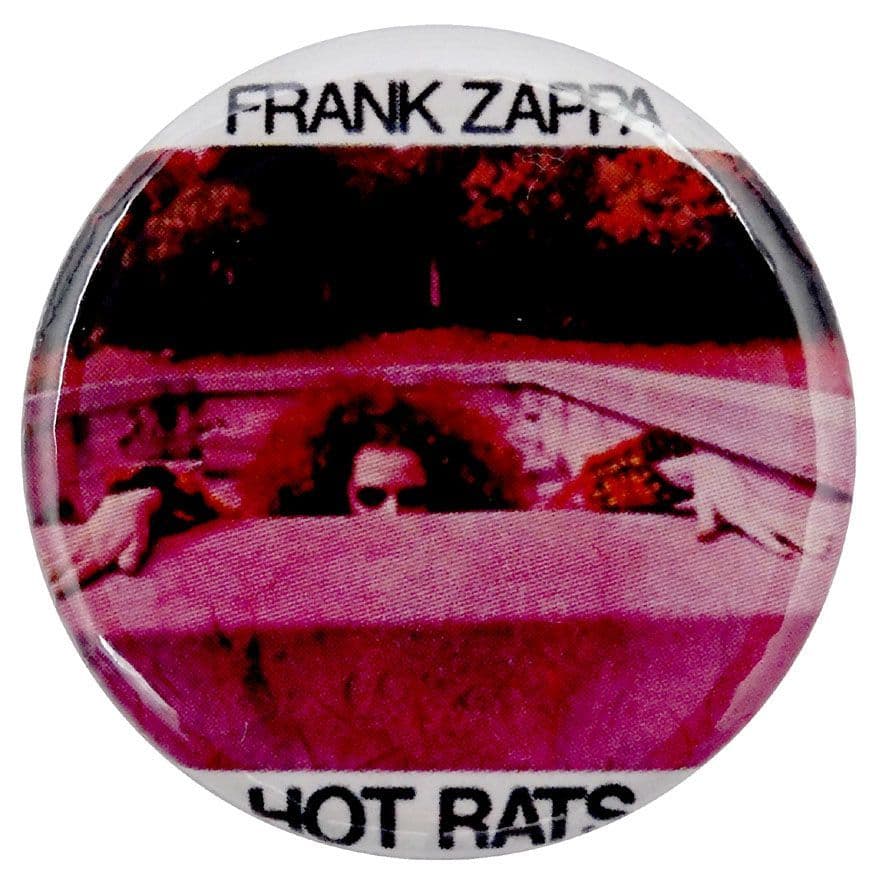 Frank Zappa - 'Hot Rats' Button Badge