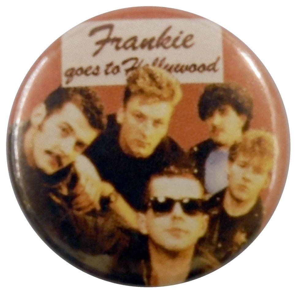 Frankie Goes to Hollywood - 'Group Red' Button Badge