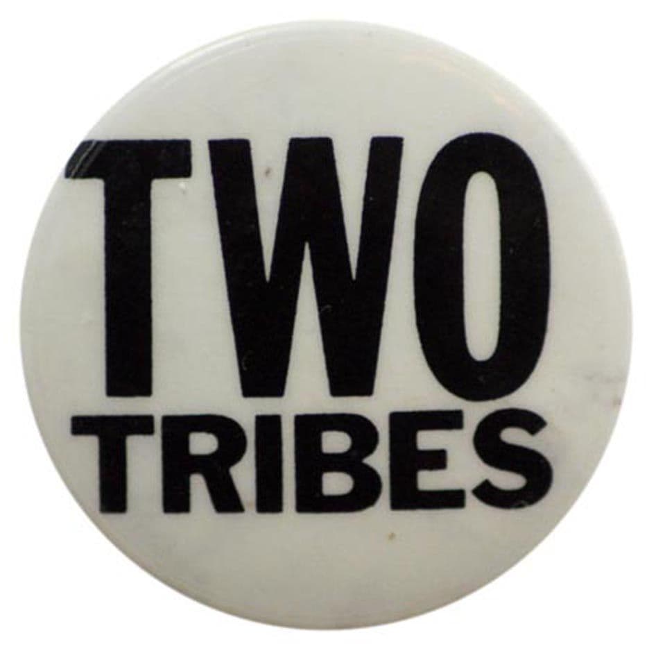 Frankie Goes to Hollywood - 'Two Tribes Name' Button Badge