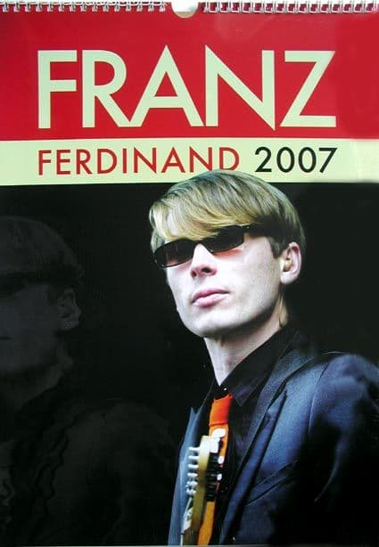 Franz Ferdinand - 2007 Unofficial Calendar