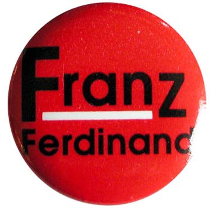 Franz Ferdinand - 'Logo' Button Badge