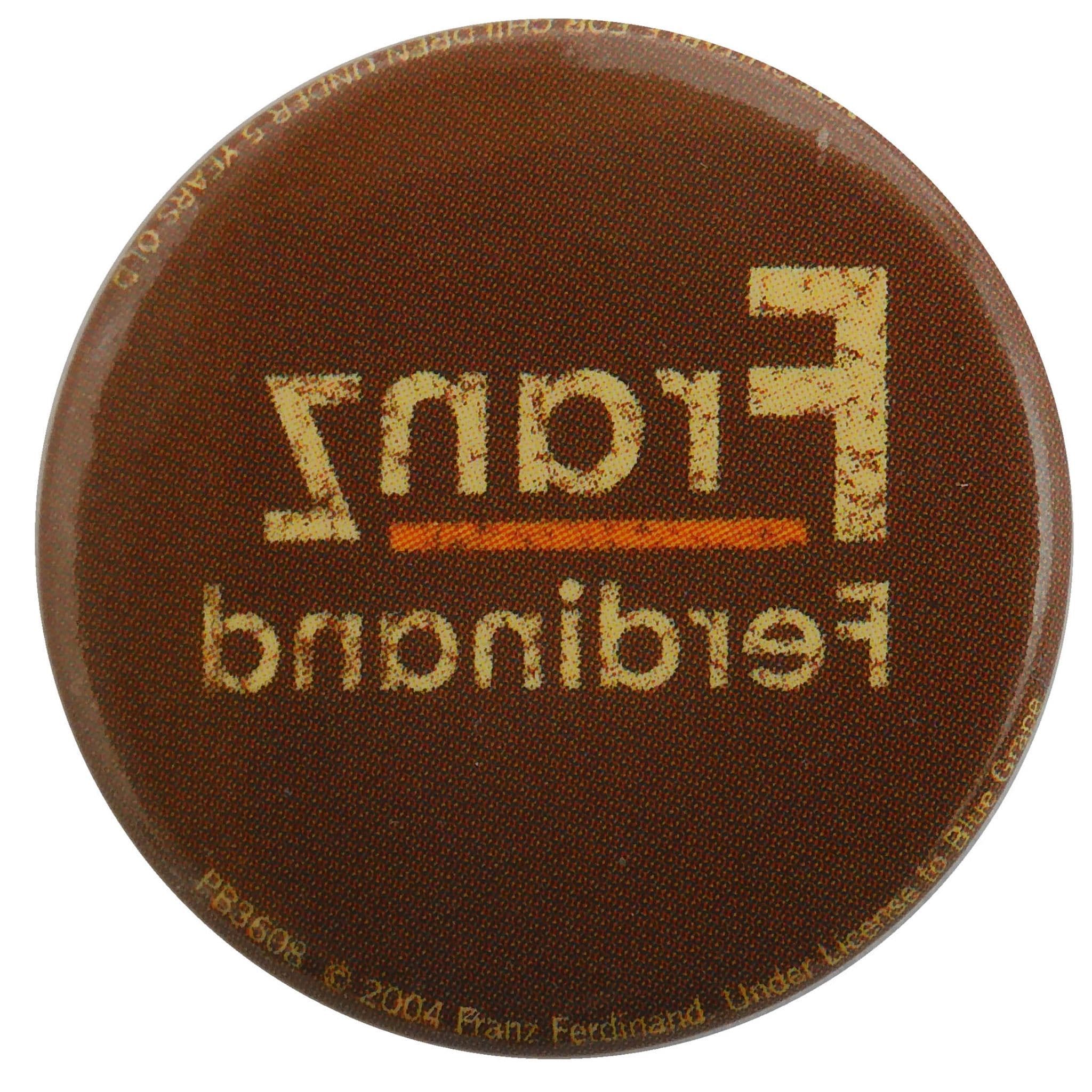 Franz Ferdinand - 'Mirrored Logo' Button Badge