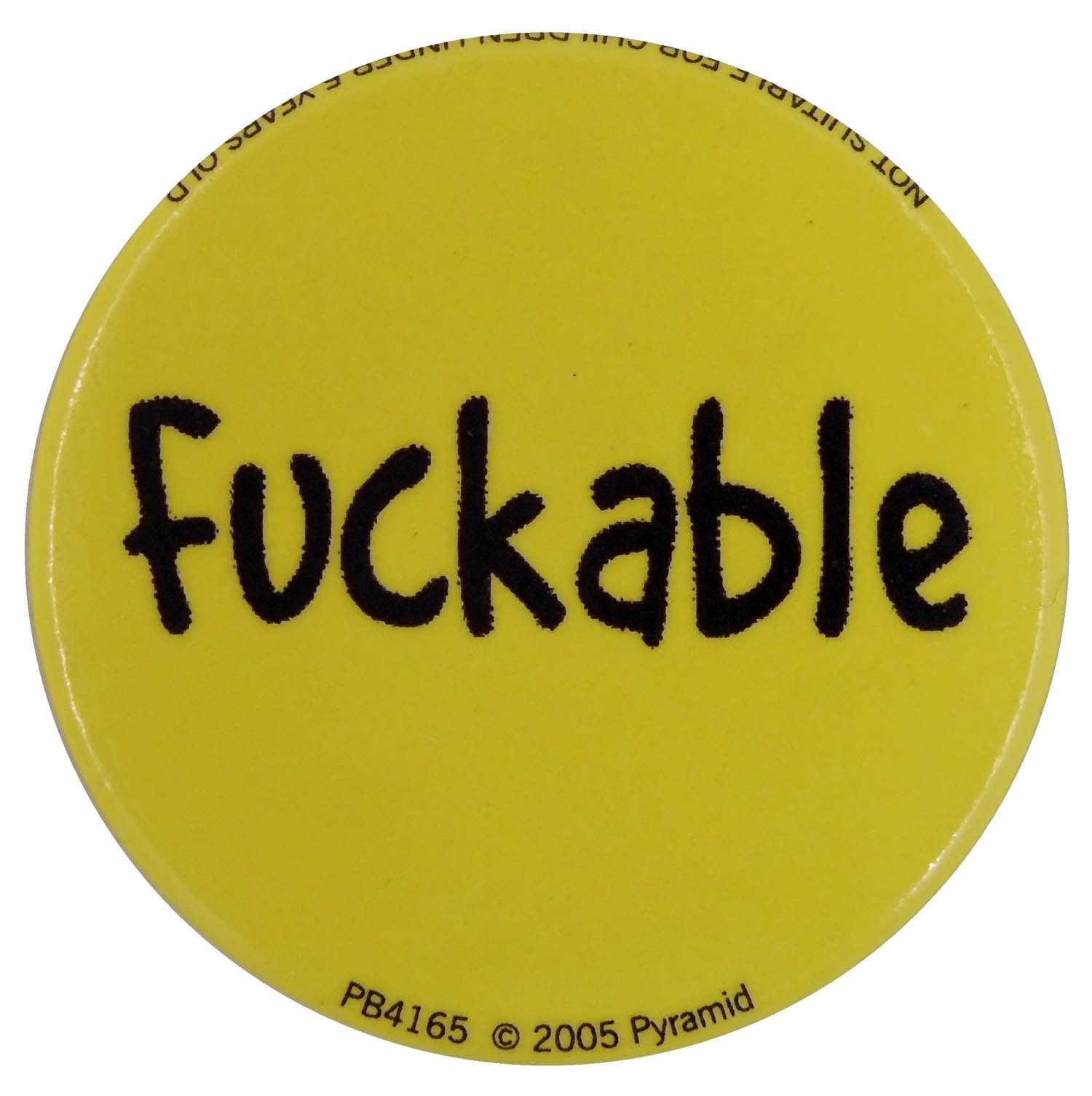 Fuckable - Button Badge