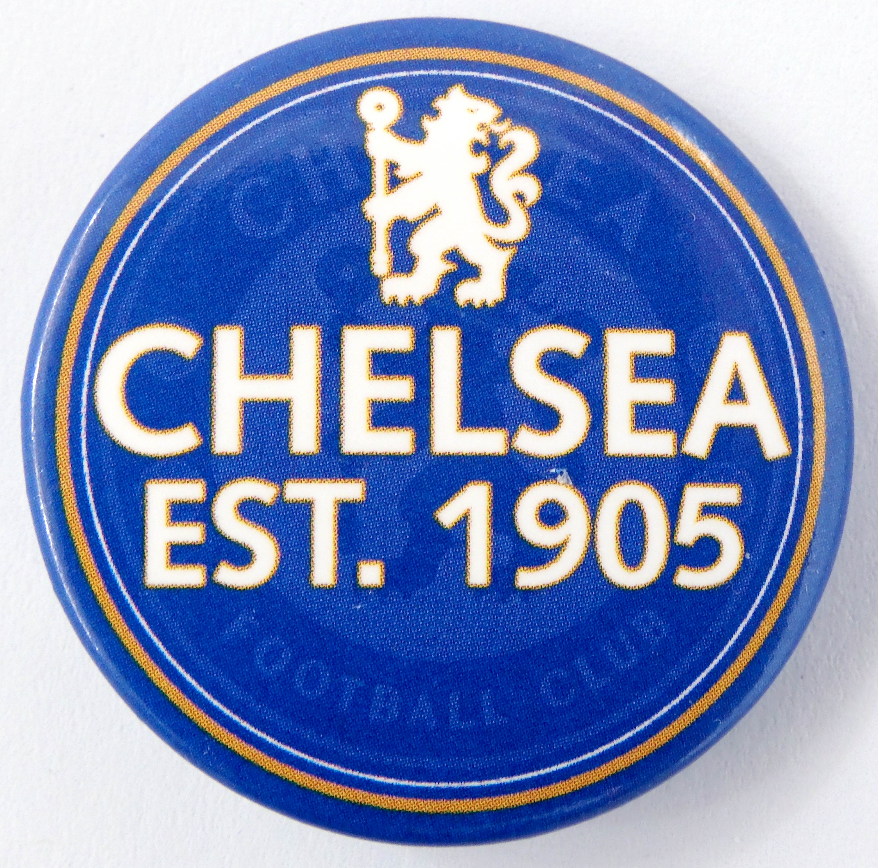 Chelsea F.C. - 'Est. 1905' Large Button Badge