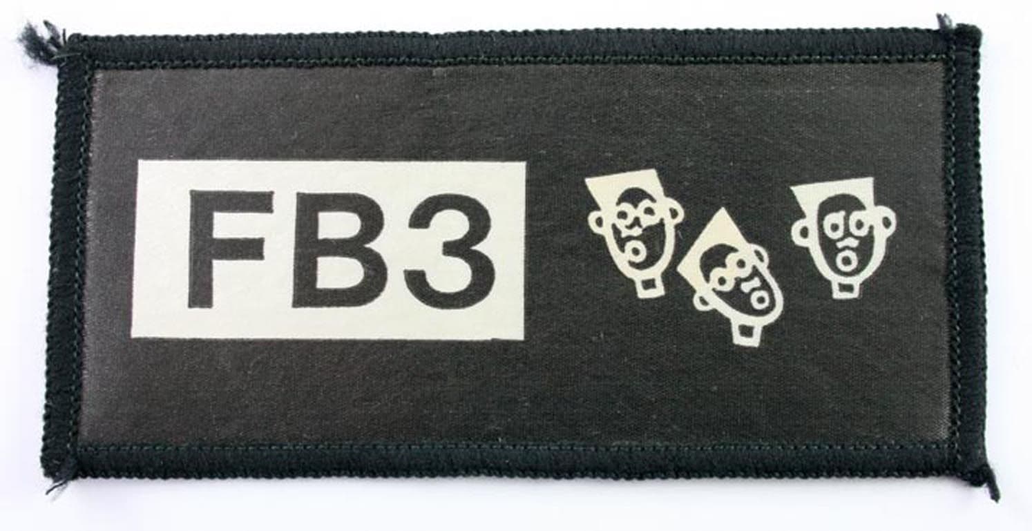 Fun Boy Three - 'FB3' Printed Patch