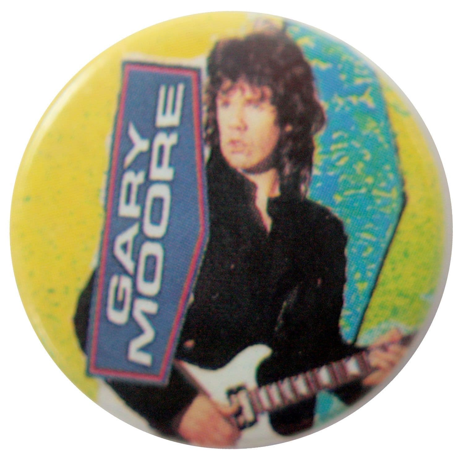 Gary Moore - 'Yellow' Button Badge