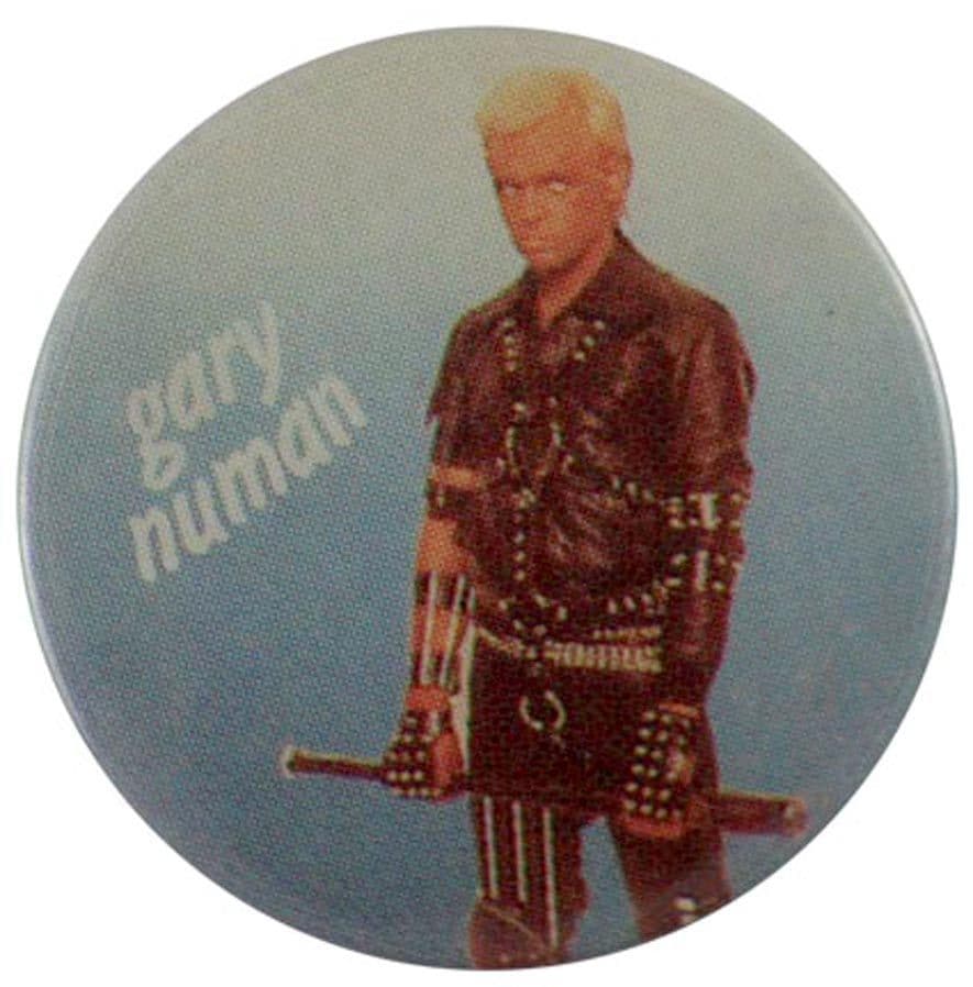 Gary Numan- 'Gary Sword' Button Badge